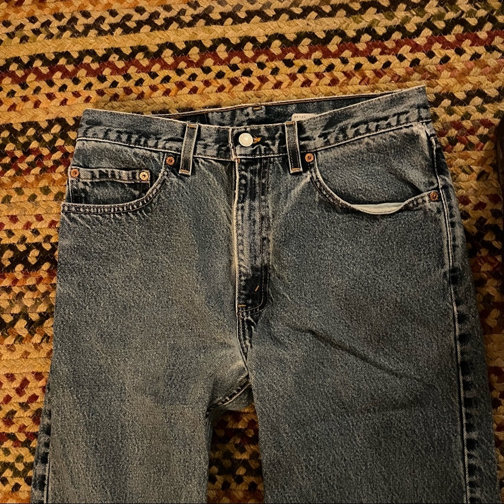 (Sold) Levi’s Vintage 90s Red Tab 505 Faded Blue Jeans (30 x 32) - Picture 4 of 14